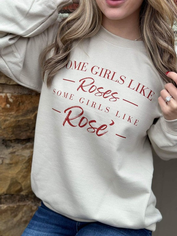 Roses or Rose' Sweatshirt - Plus Size