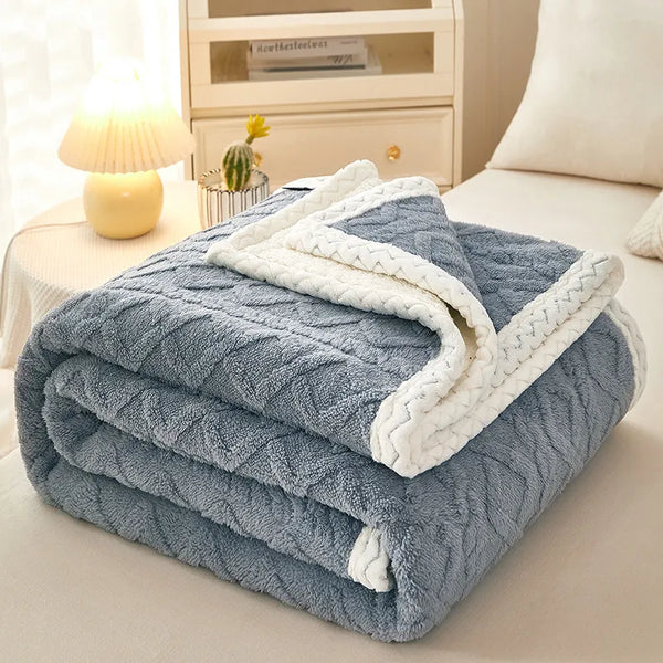 Incredibly Soft Plush Cashmere Velvet Fleece Blanket