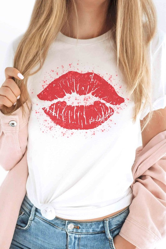 VALENTINE KISS Graphic T-Shirt