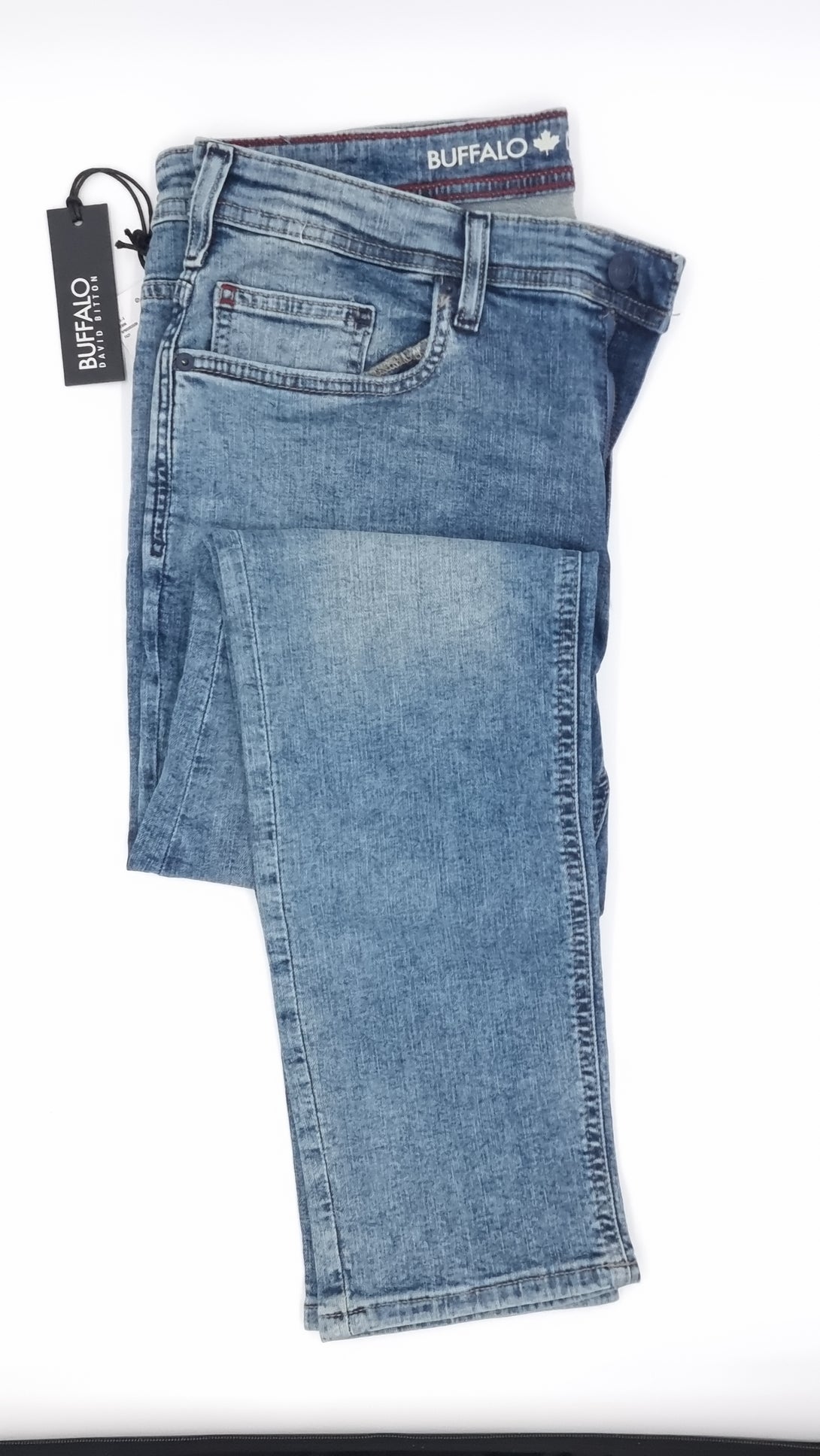 Men's Stone Washed Skinny Stretch Jeans – Bit of Swank