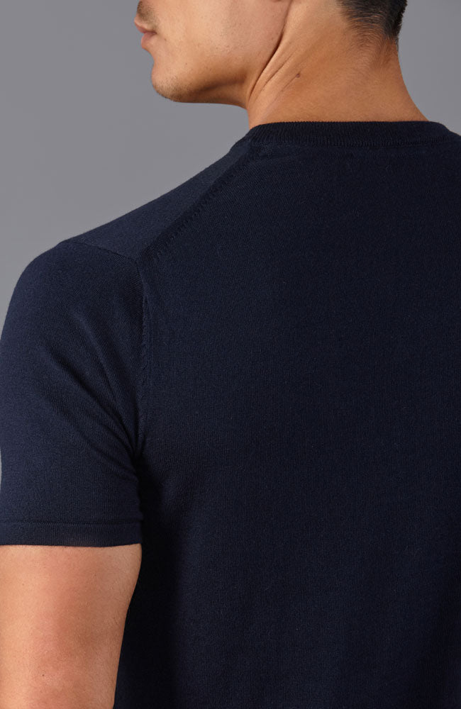 Mens Lightweight 100% Cotton Short Sleeve Zip Neck Polo Shirt