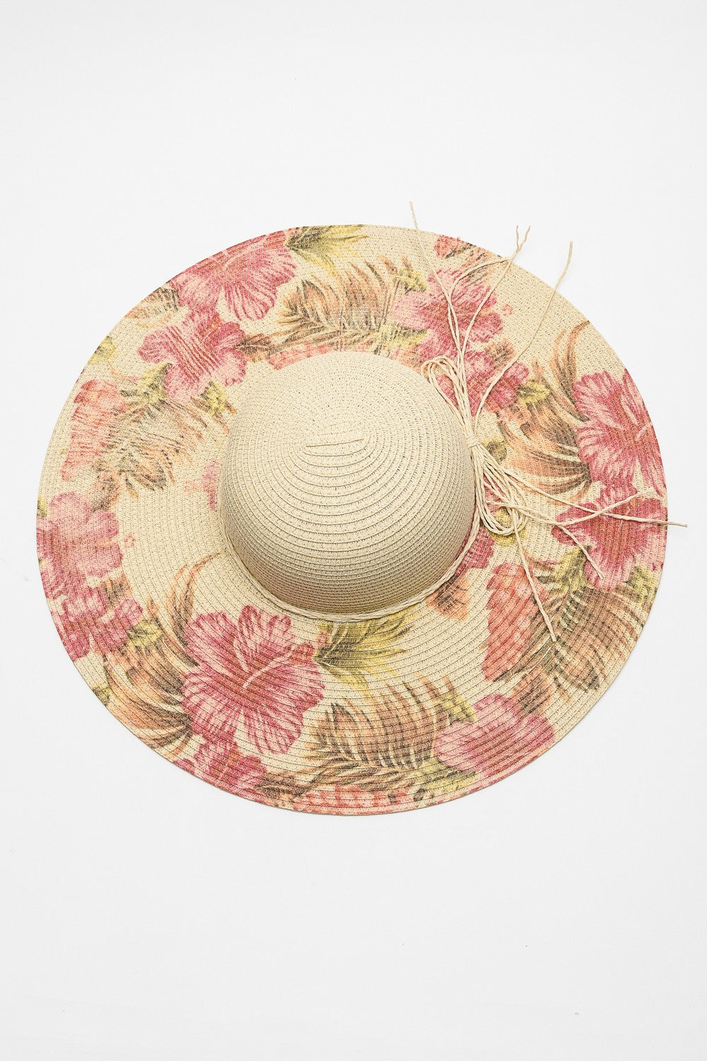 Justin Taylor Floral Bow Detail Sunhat - Bit of Swank