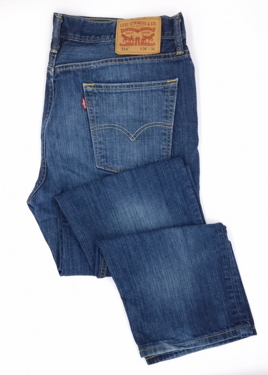 Men's 514 Stonewash Denim Jeans - Boutique – Bit of Swank