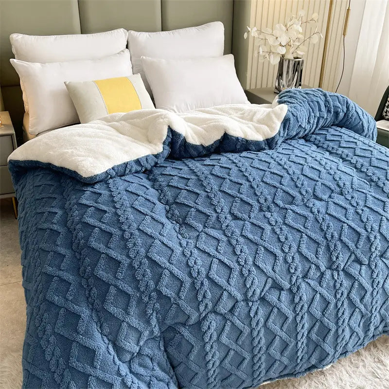 Double Quilted Incredibly Plush Comforter - Bit of Swank