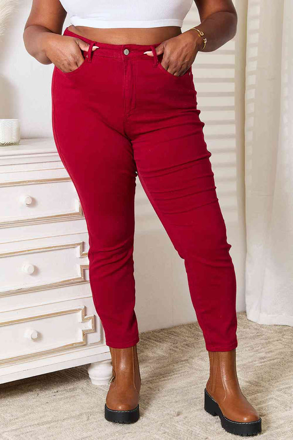 Judy Blue High Waist Tummy Control Skinny Jeans - Full Size