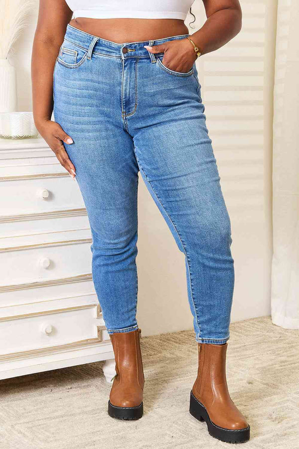 Judy Blue High Waist Skinny Jeans - Full Size